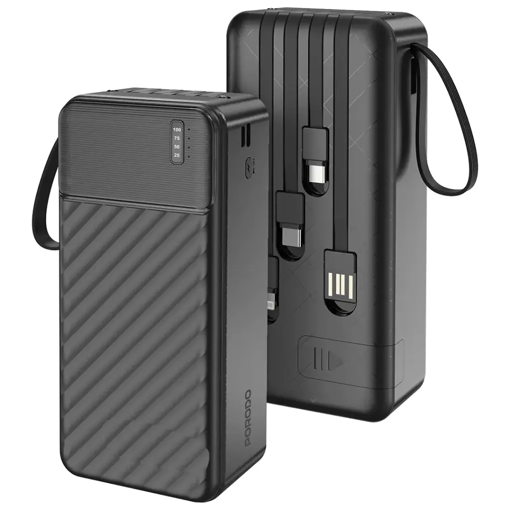 پاوربانک| میلی آمپر 30000 به همراه  4کابل داخلی پرودو